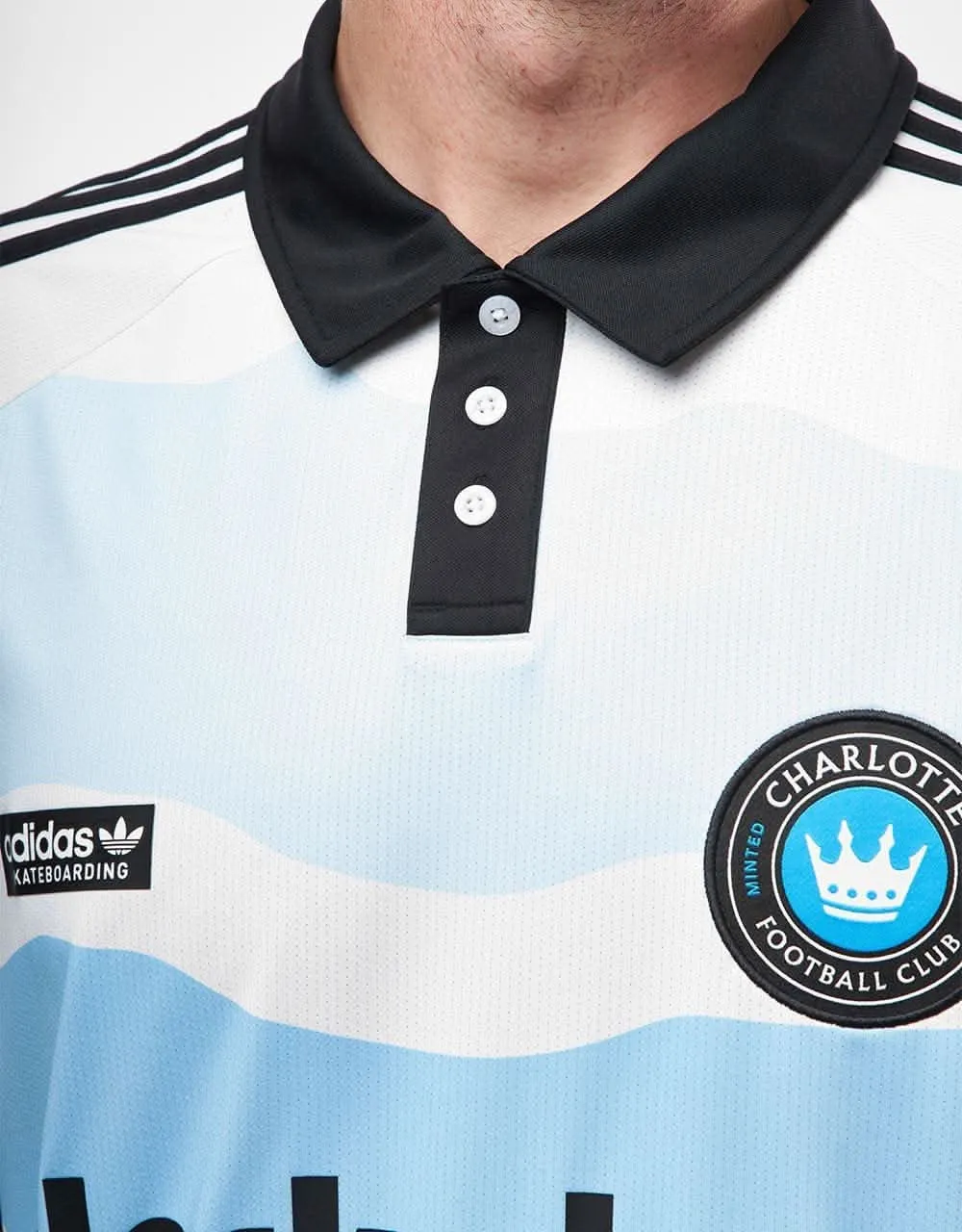 adidas x Black Sheep x Charlotte FC Jersey - White/Sharp Blue/Black