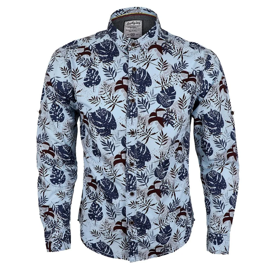 Badgley Flowery Mens  Styled  Shirts