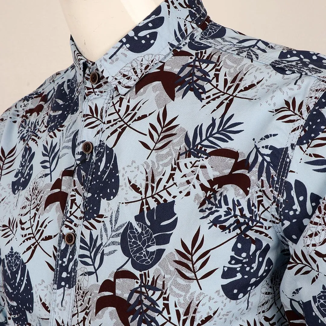 Badgley Flowery Mens  Styled  Shirts