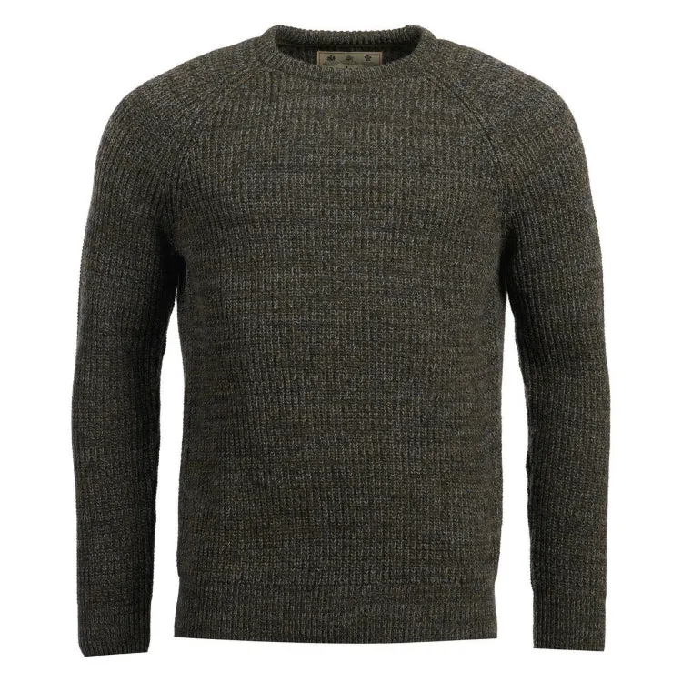 Barbour Horseford Crew Neck Sweater - Olive