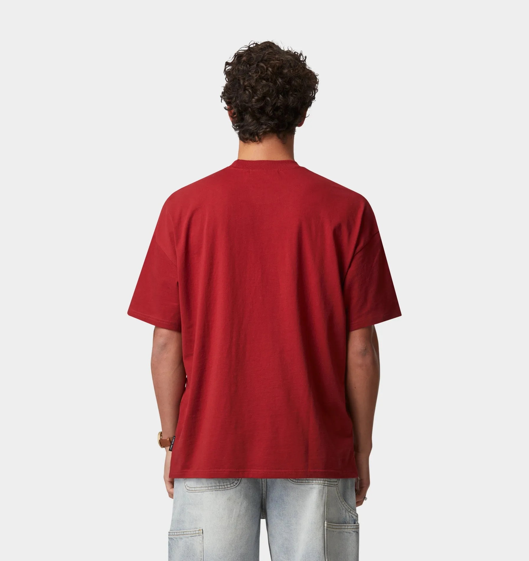 Box Tee - Formula Red