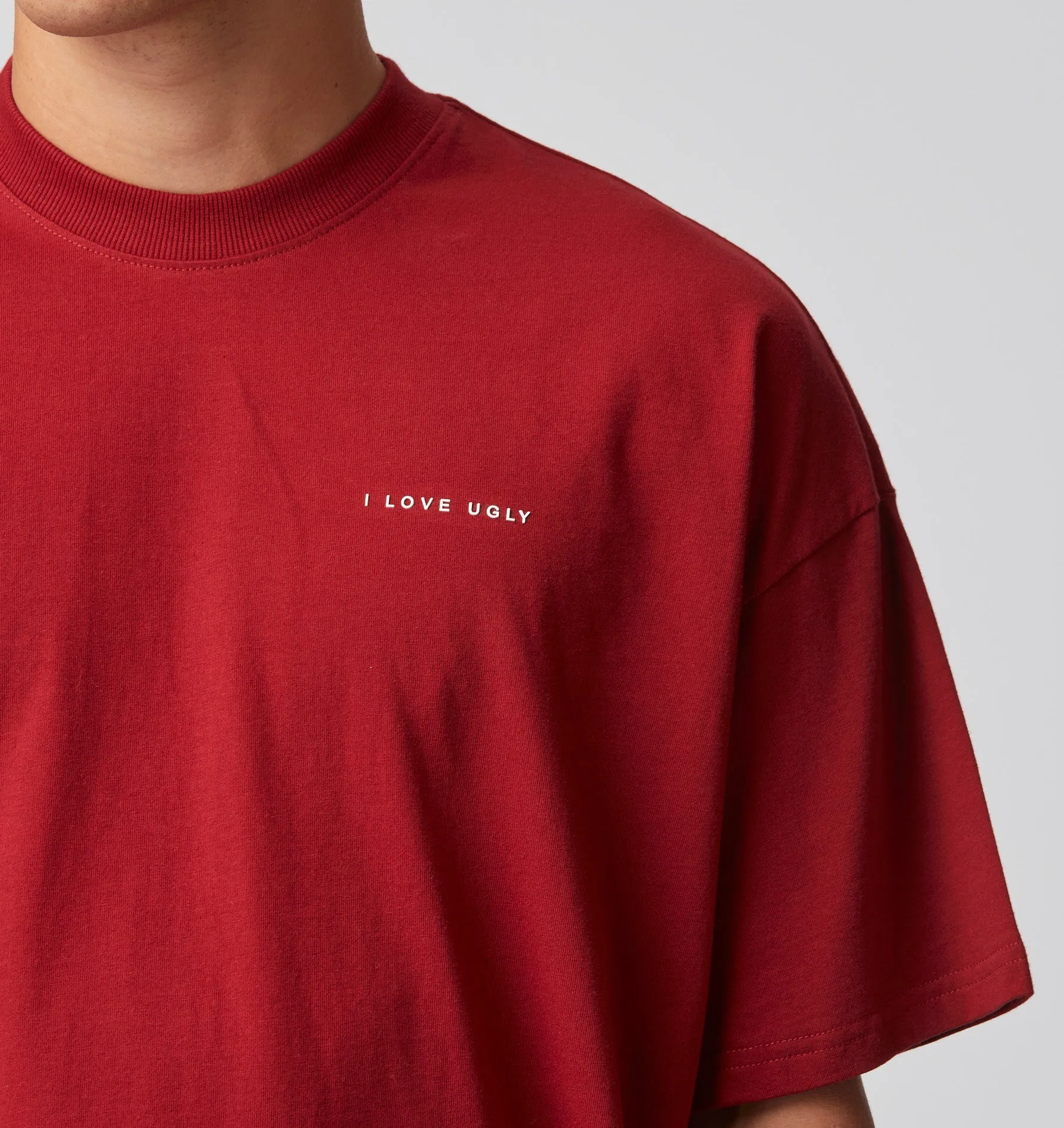 Box Tee - Formula Red