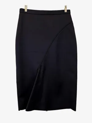 Camilla and Marc Chic Curve Detail Office Midi Skirt Size 12