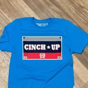 Cinch Classic Logo Tee ~ Turquoise