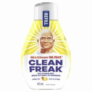 Clean Freak Deep Cleaning Multi Surface Mist Sprayer Refill, Lemon, 16-oz.