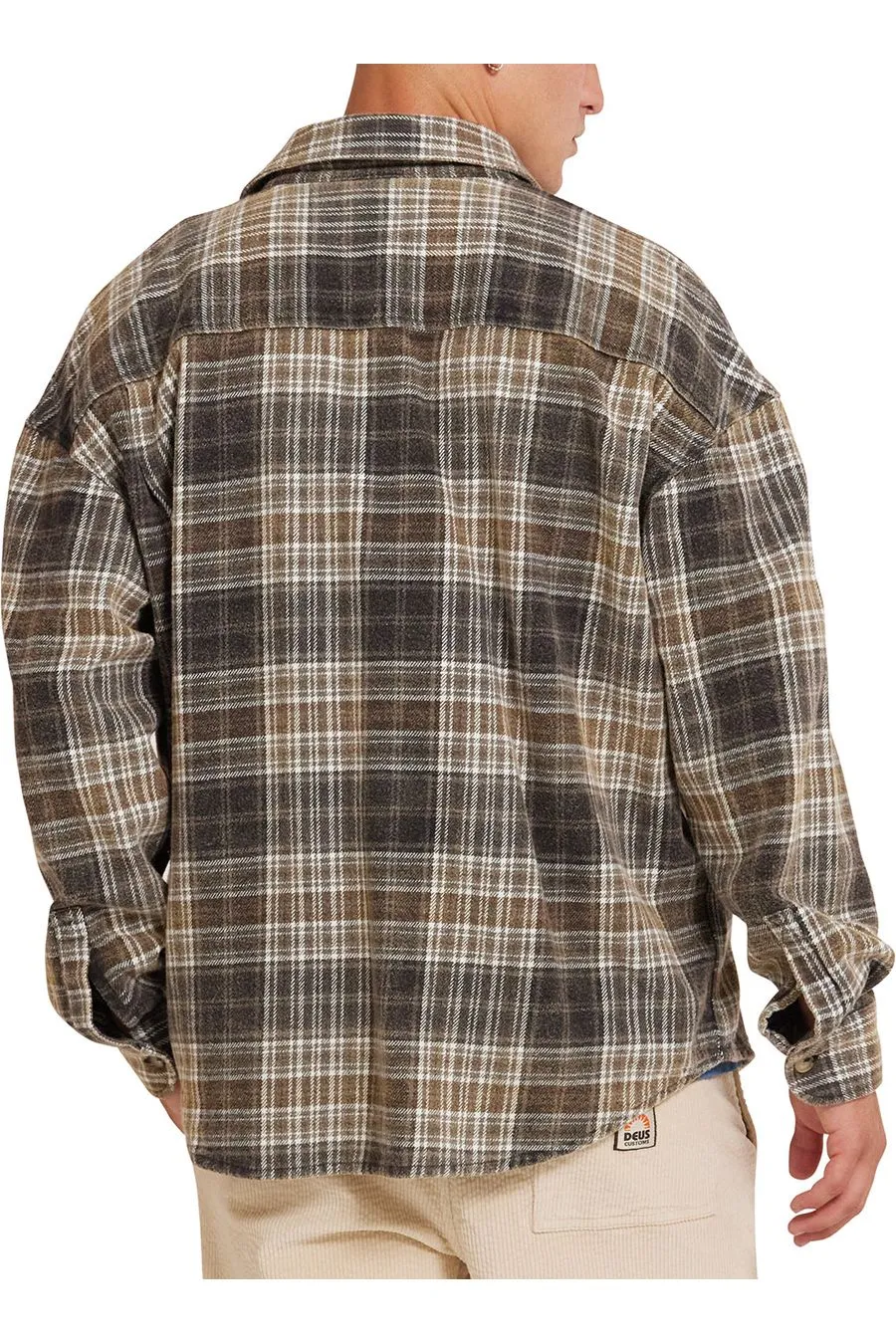 Deus Vacay Check Shirt Grey Check