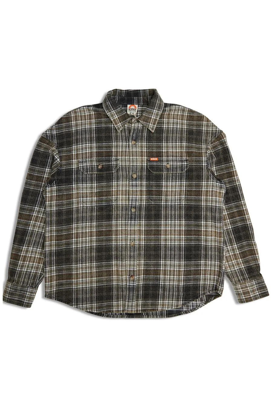 Deus Vacay Check Shirt Grey Check