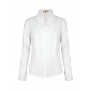 Dubarry Snowdrop Ladies Portrait Collar Shirt - White