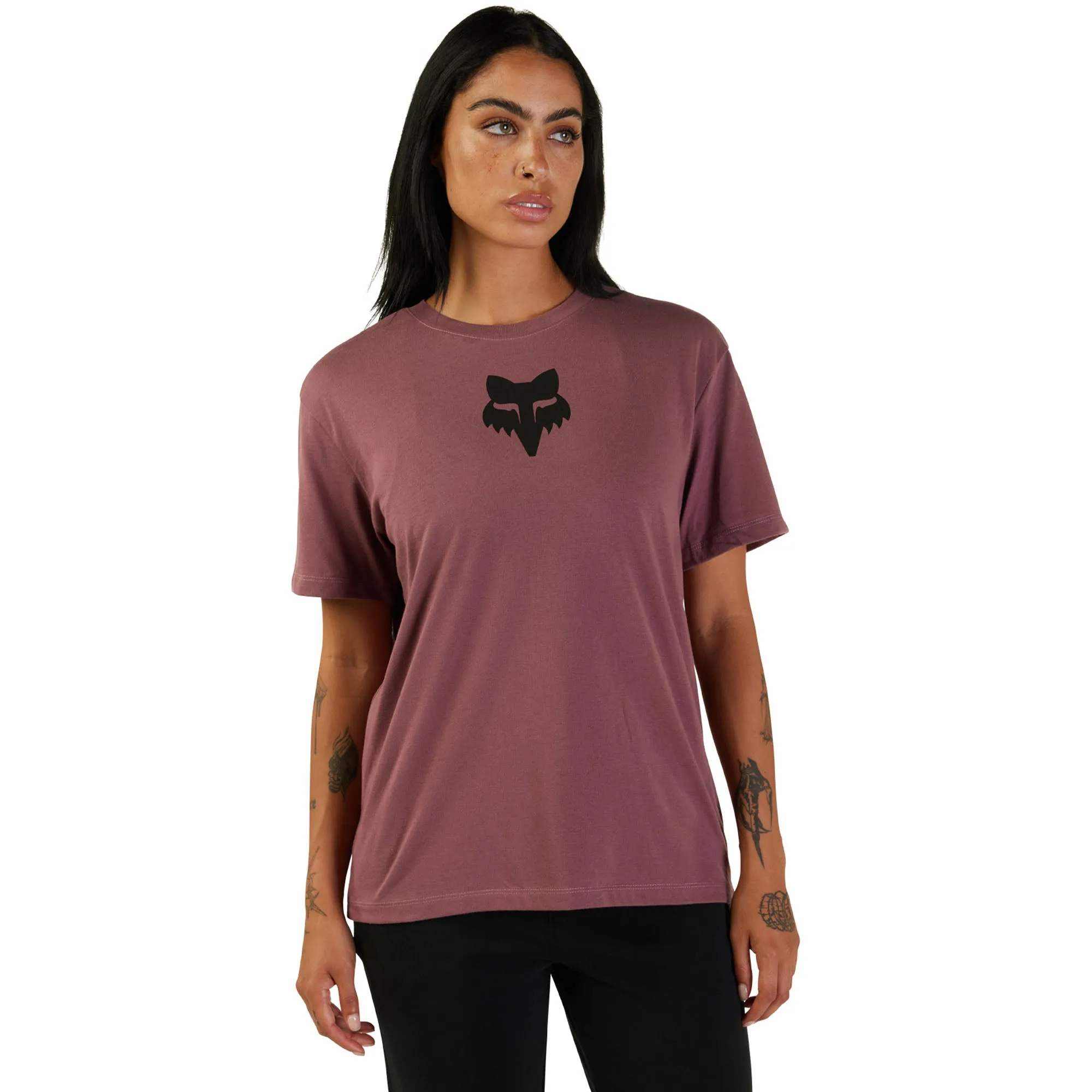 Fox Racing Fox Head SS Tee T-Shirt Cordovan Purple