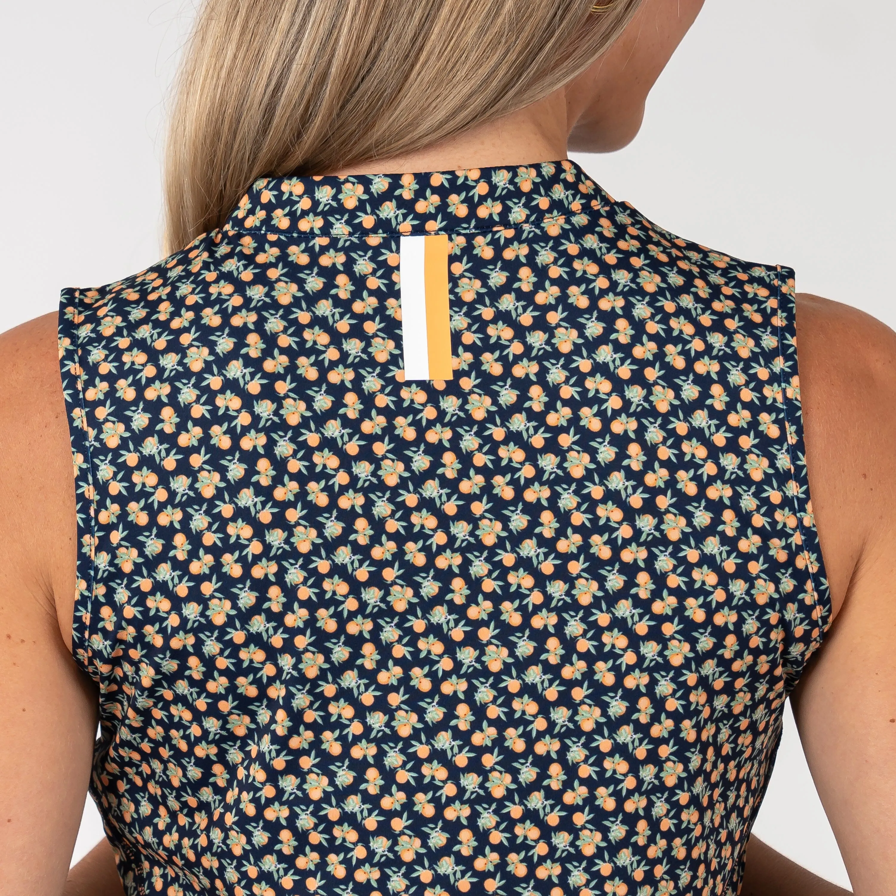 Fresh Squeeze Sleeveless Zip | The Fresh Squeeze - Fleet Navy