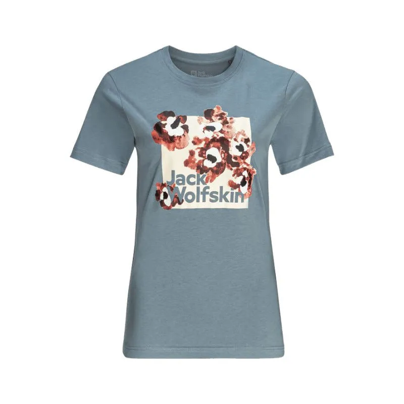 Jack Wolfskin Florrell Box Tee Women's - Citadel