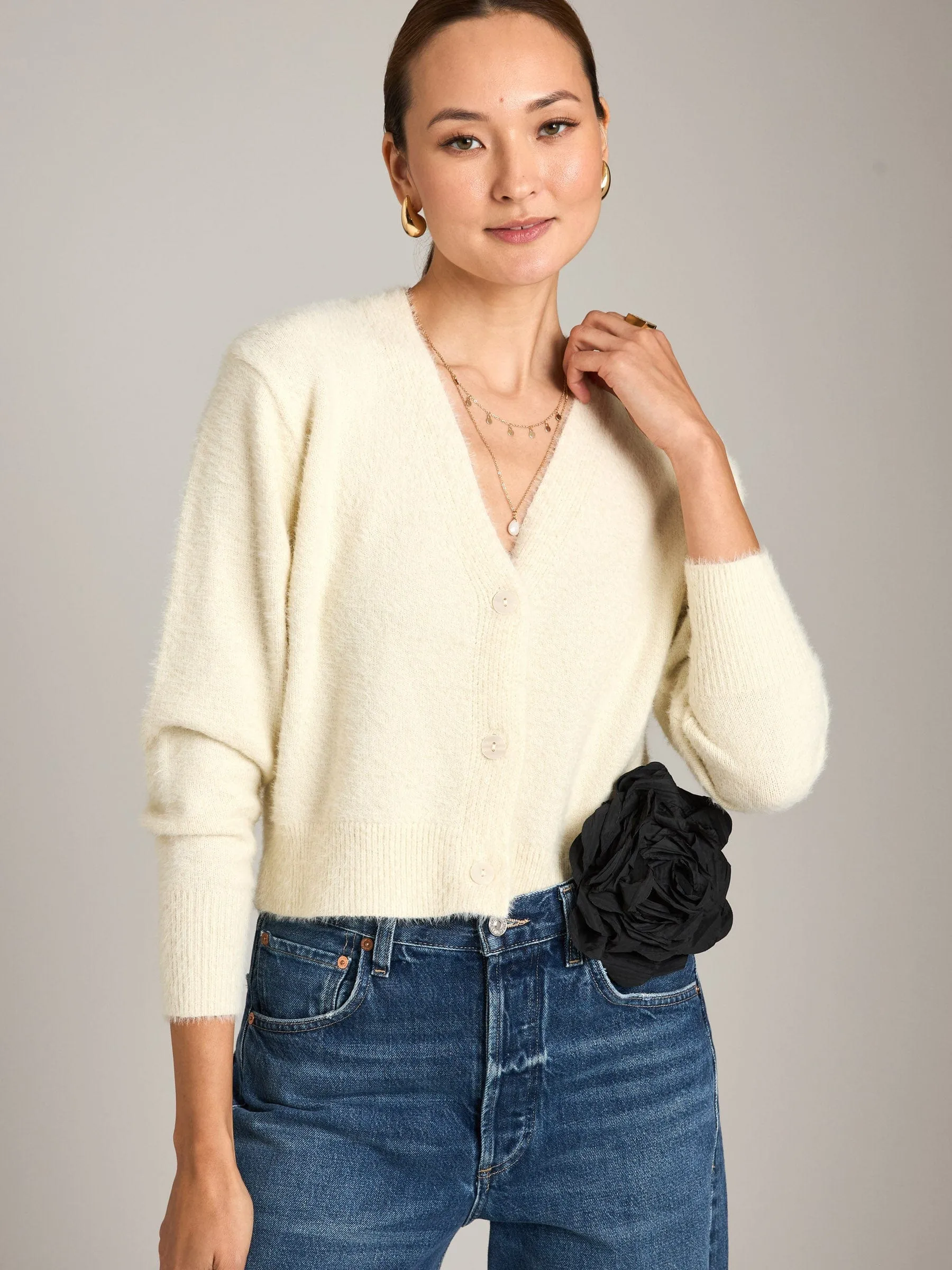 Jacquard Renia Relaxed Cardi