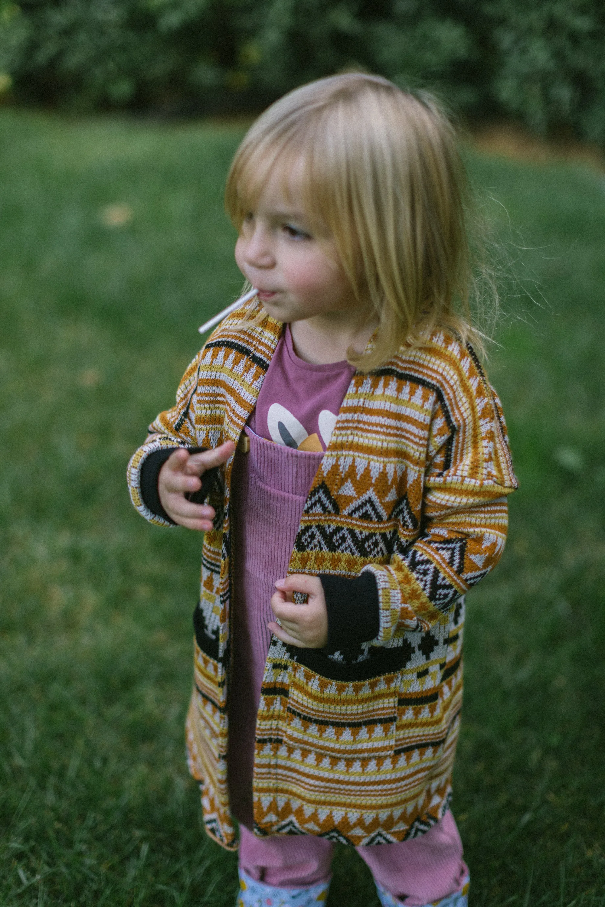 Kids Cardigan Mona Peruvian