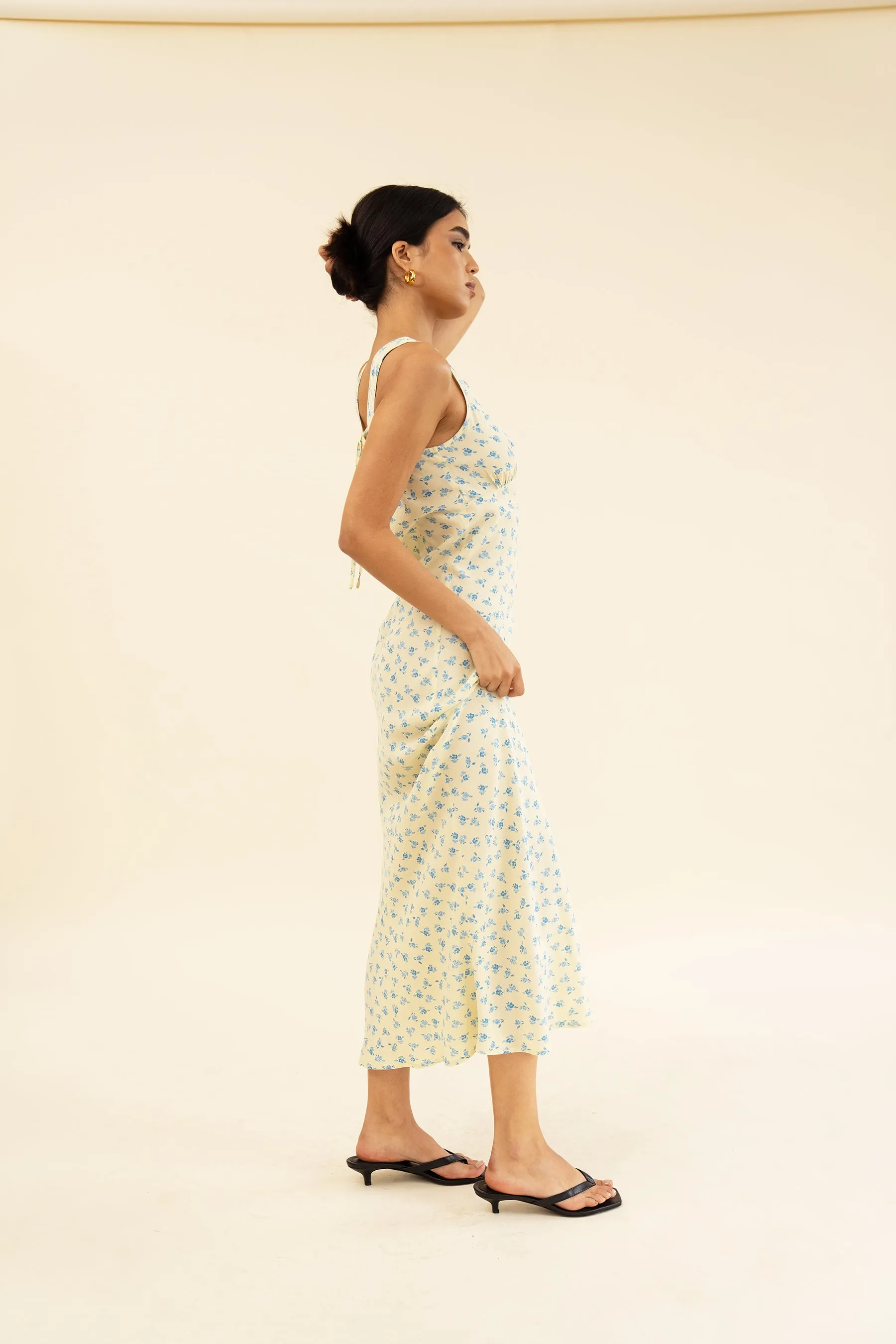 MATHILDA DRESS - LEMON FLEUR