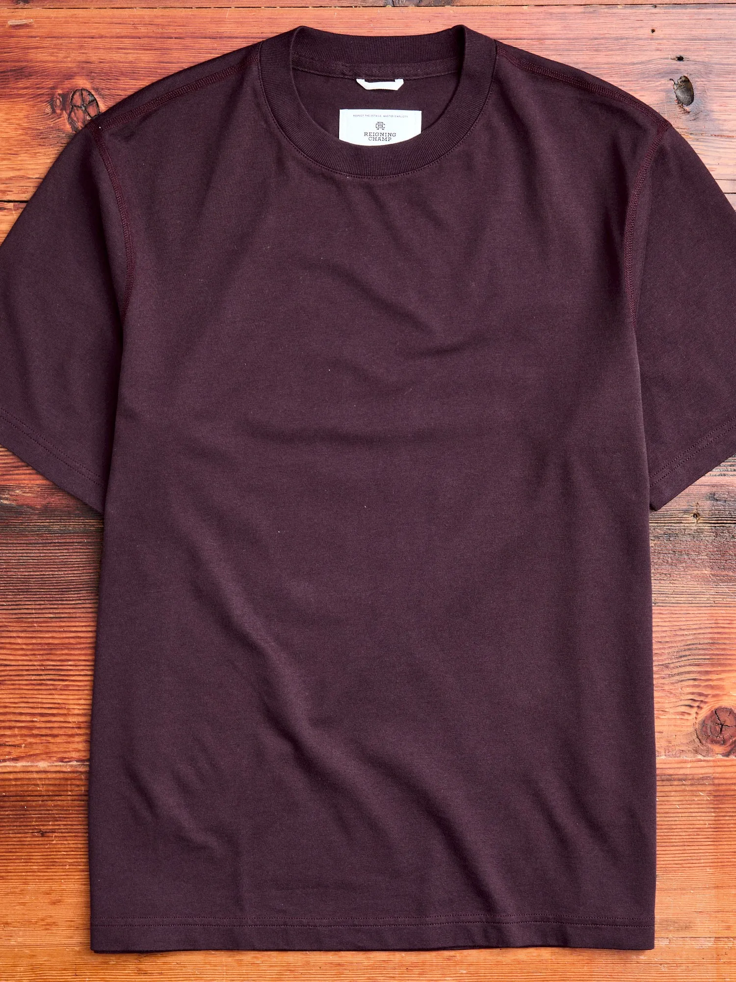 Midweight Classic T-Shirt in Oxblood