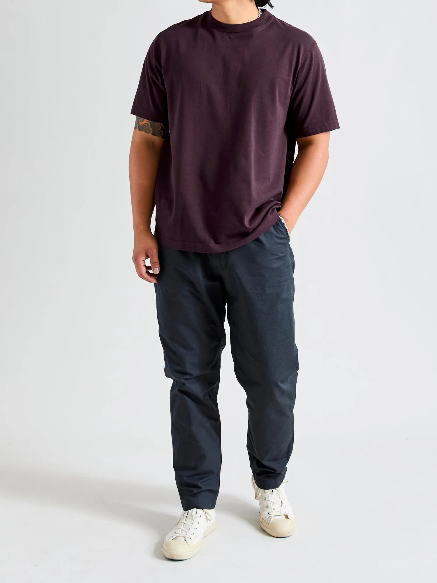 Midweight Classic T-Shirt in Oxblood