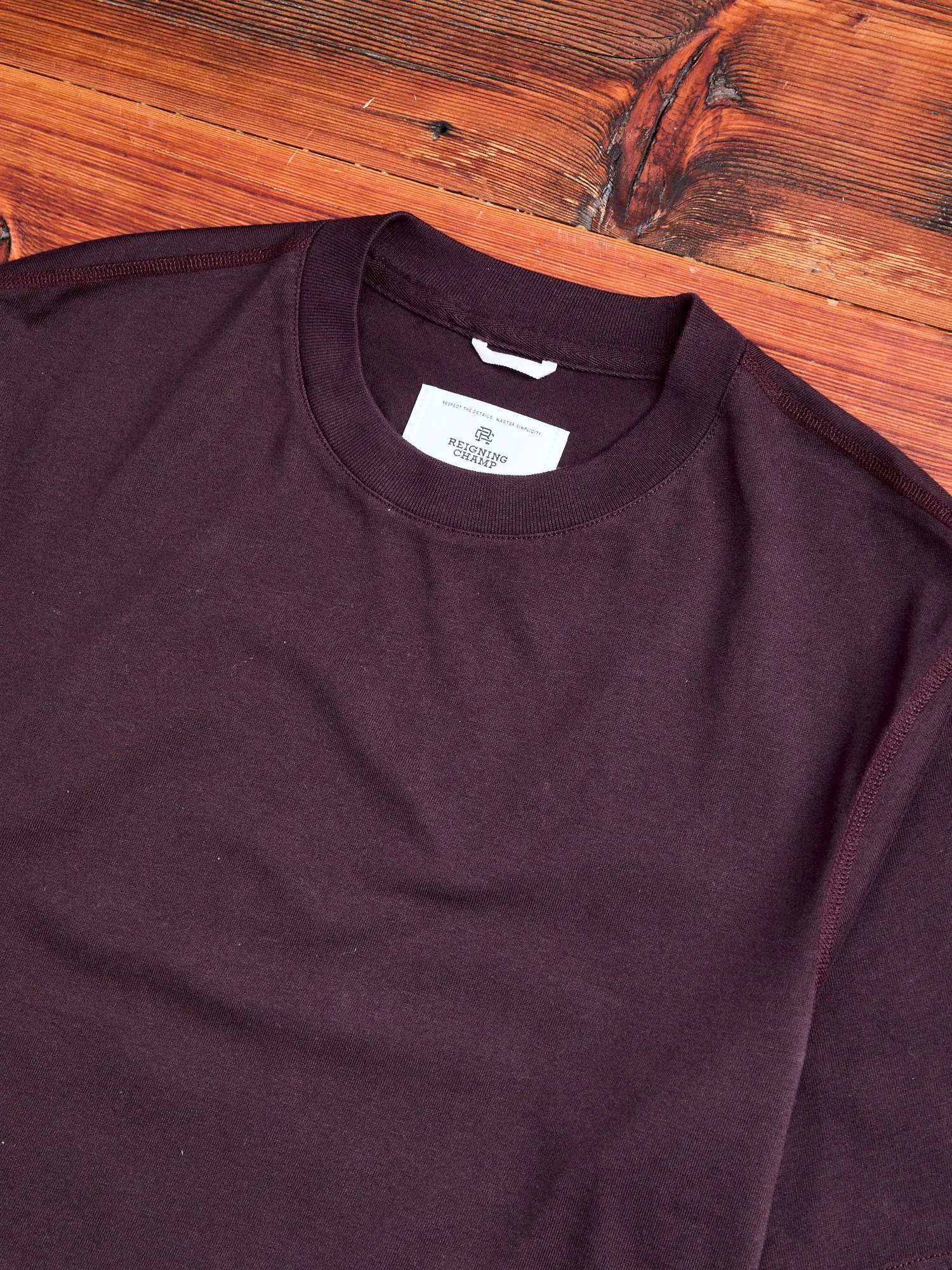 Midweight Classic T-Shirt in Oxblood