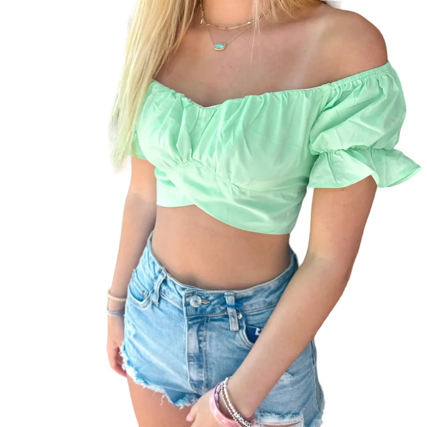 Minty Fresh Sydney Crop Top