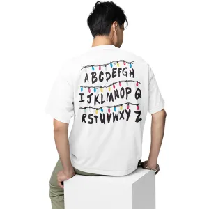 Oversized T shirt - Alphabet Wall