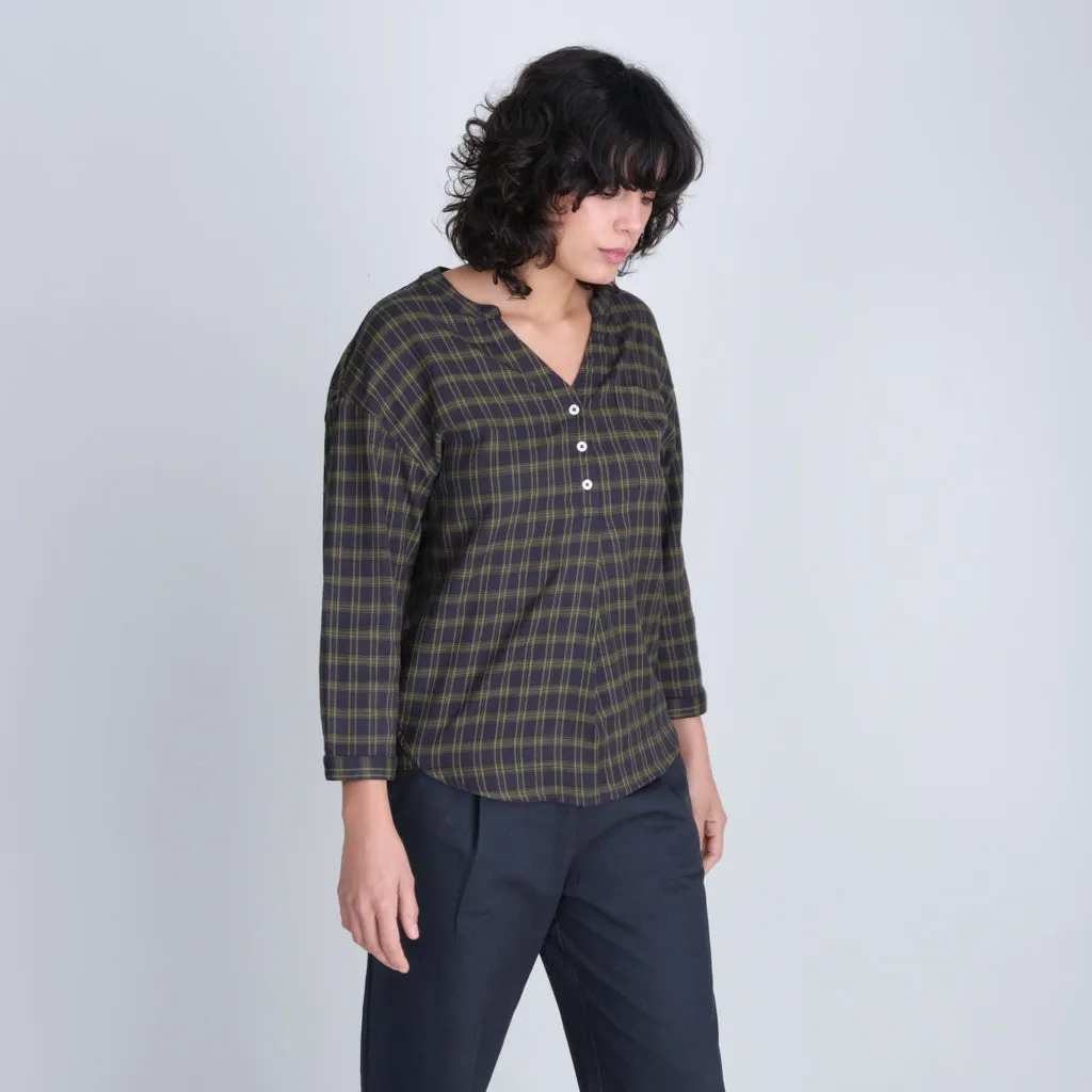 Relaxed Maho Blouse