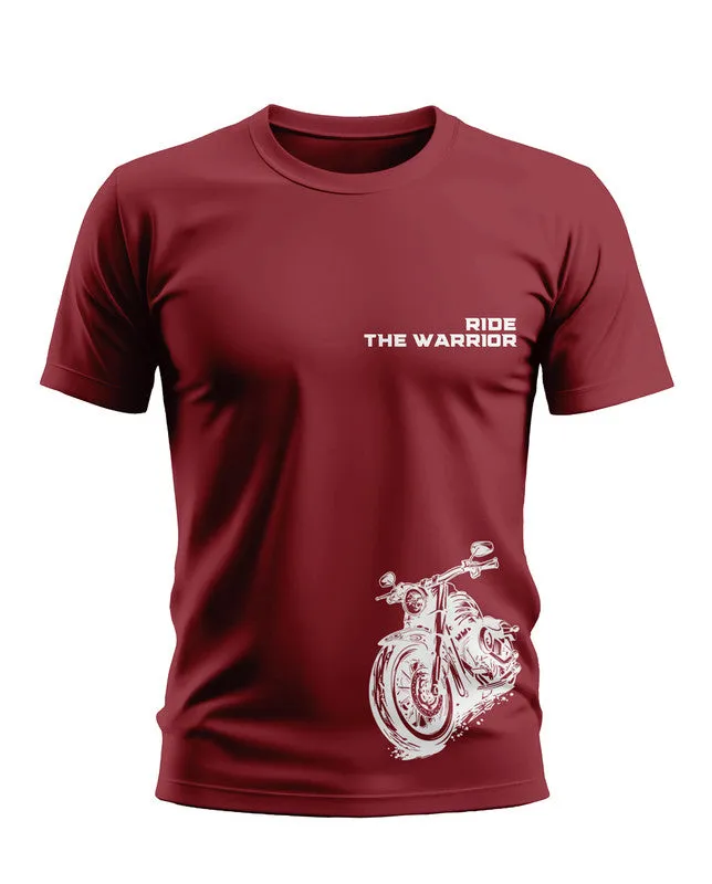 RIDE THE WARRIOR Cotton T-shirt