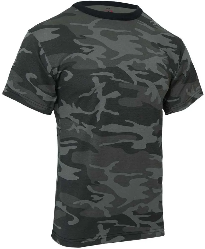 Rothco Mens Color Camouflage T-Shirt