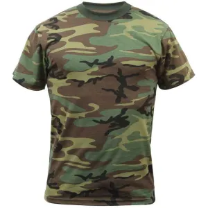 Rothco Mens Color Camouflage T-Shirt