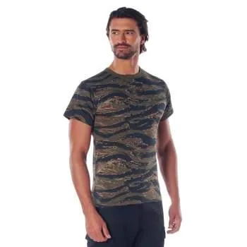 Rothco Mens Color Camouflage T-Shirt