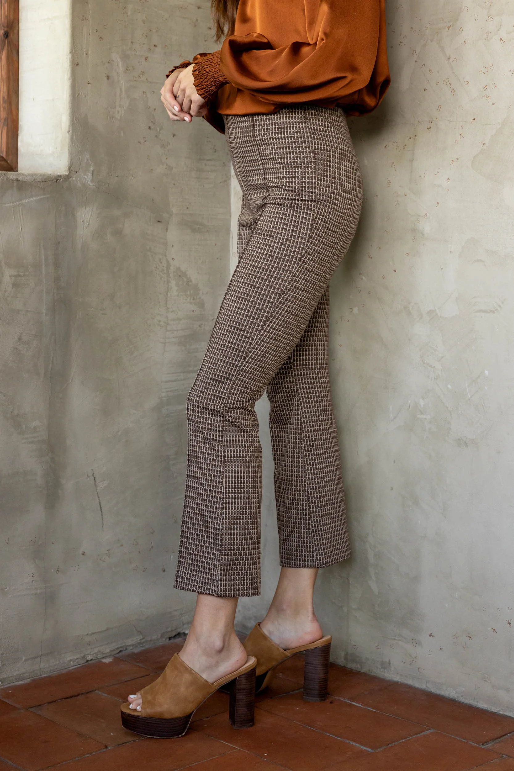 SALE - Lili Gingham Pants