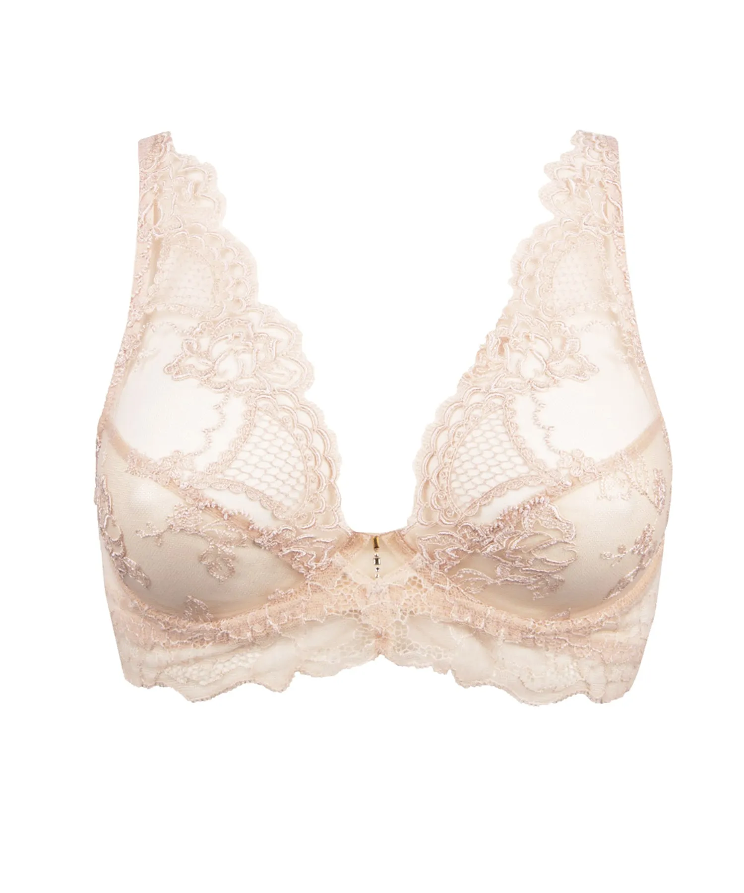 Sublime en Dentelle Nude Glam Bra