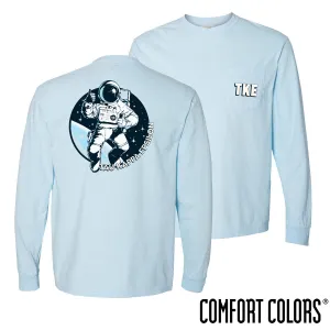 TKE Comfort Colors Space Age Long Sleeve Pocket Tee