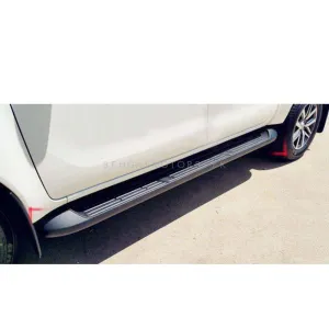 Toyota Hilux Revo/Rocco Genuine Side Skirts - Foot Steps - Model 2016-2021 | Side Skirt Extensions | Car Side Skirts | Extensions Splitters Rocker